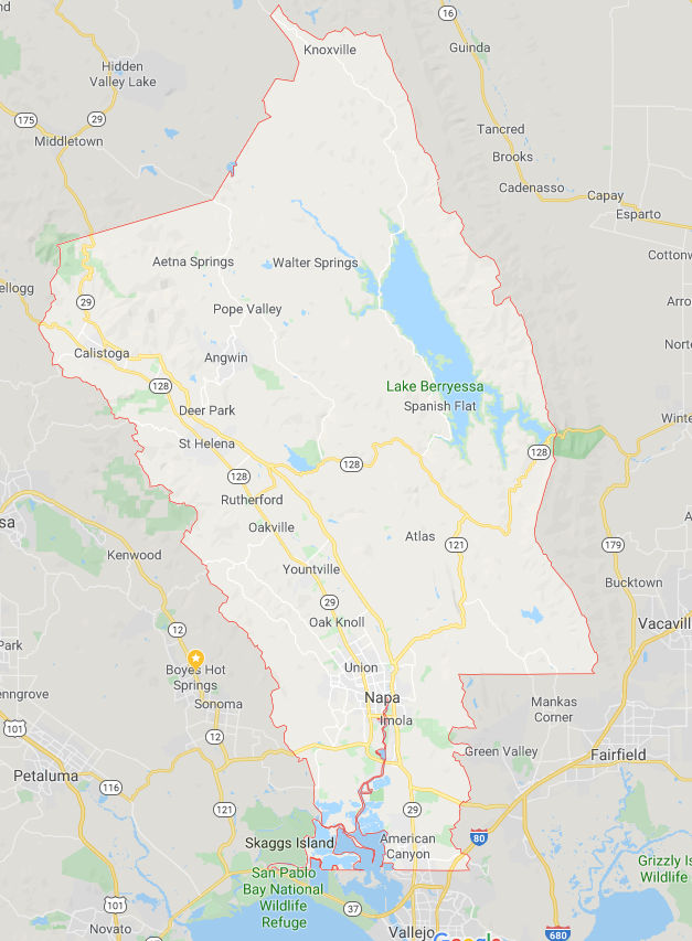 Yolo County Map